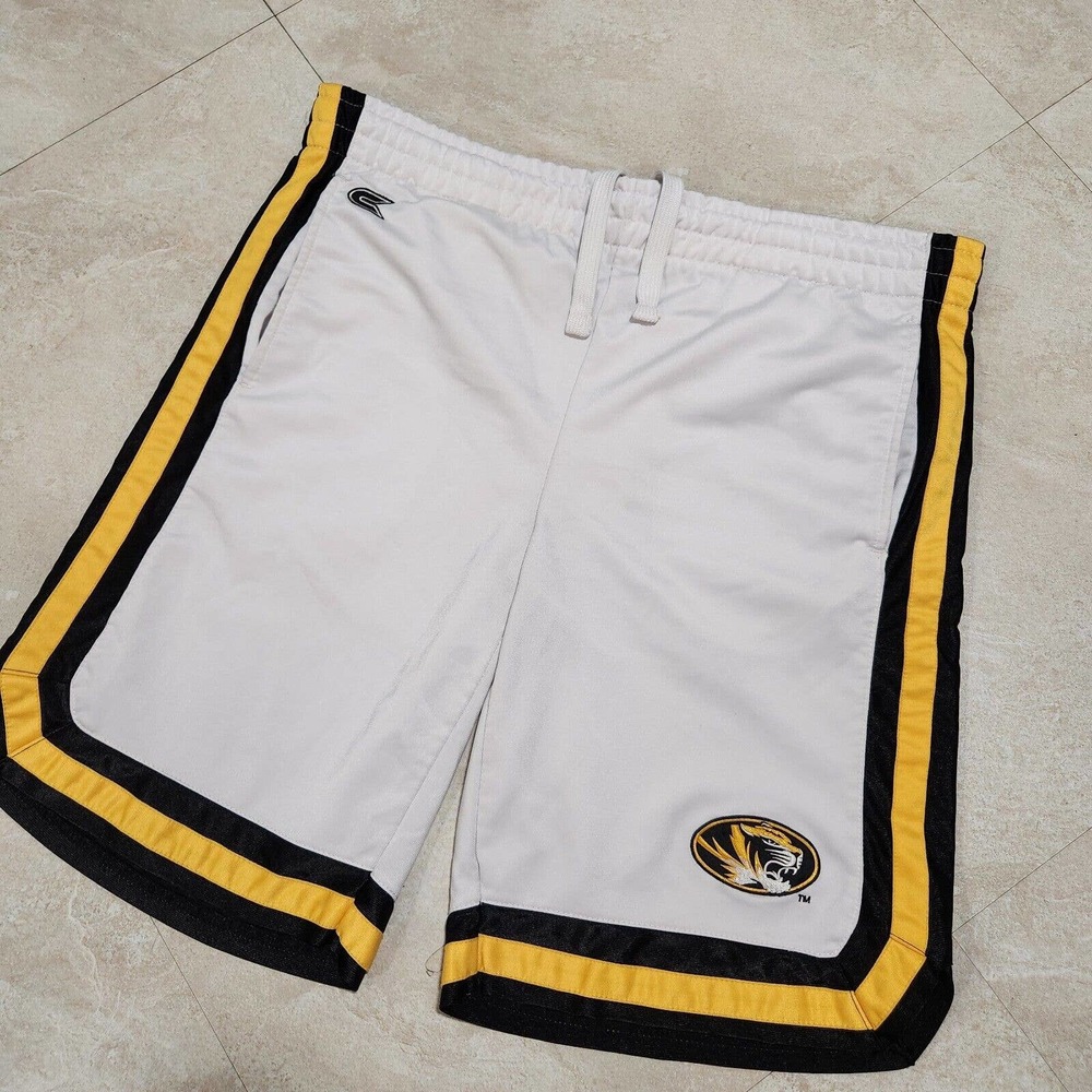 Missouri Tigers Colosseum Mens M Medium Basketball Athletic Shorts With‎ Pockets